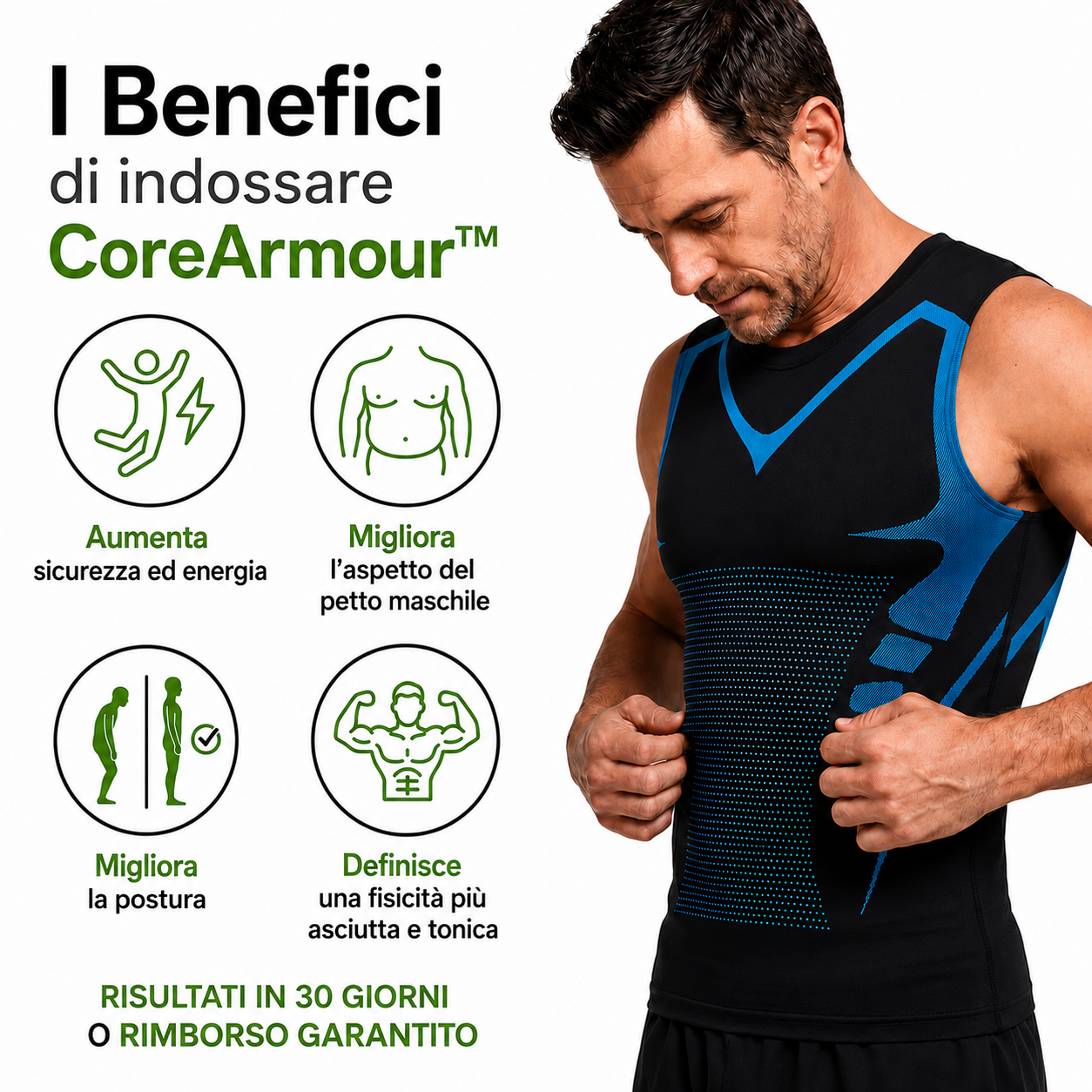 CoreArmour® | Senti il potere della sicurezza, della forma e del controllo