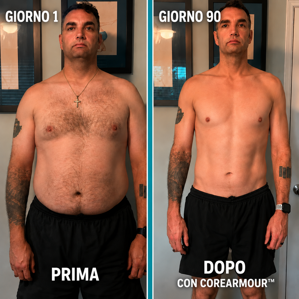 CoreArmour® | Senti il potere della sicurezza, della forma e del controllo